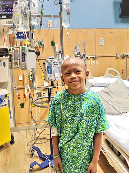 meetin young warrior caleb