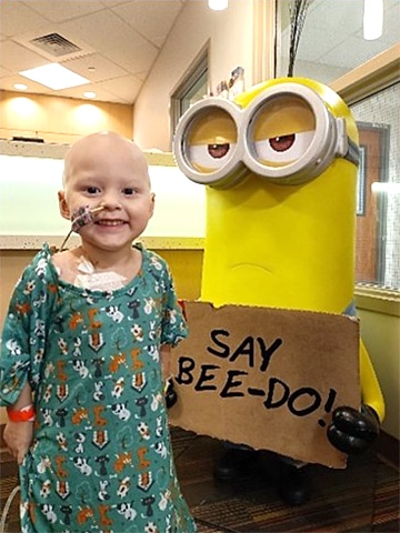 Ezra was diagnosed with hepatoblastoma liver cancer