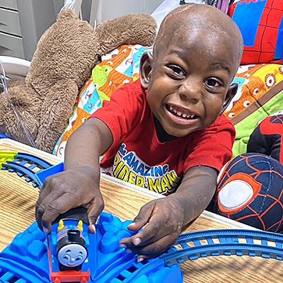 meet brandon, young warrior